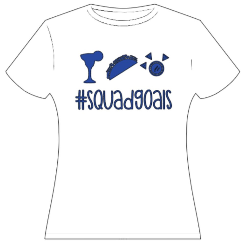 Custom-Made #SquadGoals T-Shirt - Picture 5 of 11